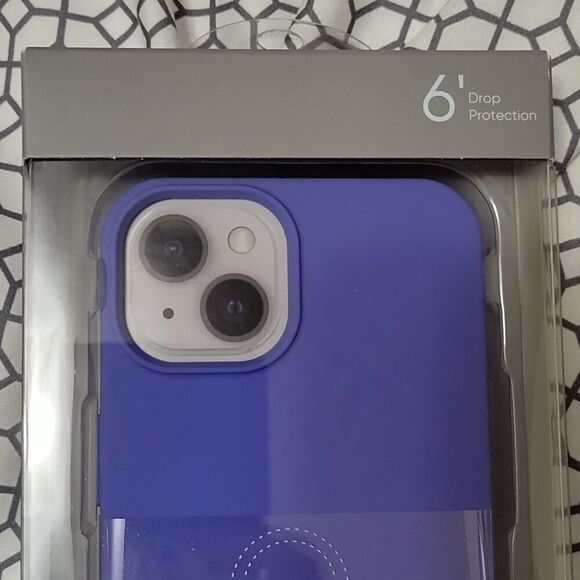 Protect Onn Magsafe Compatible Purple Phone Case fits 2022 iPhone 6.1" - Picture 4 of 5